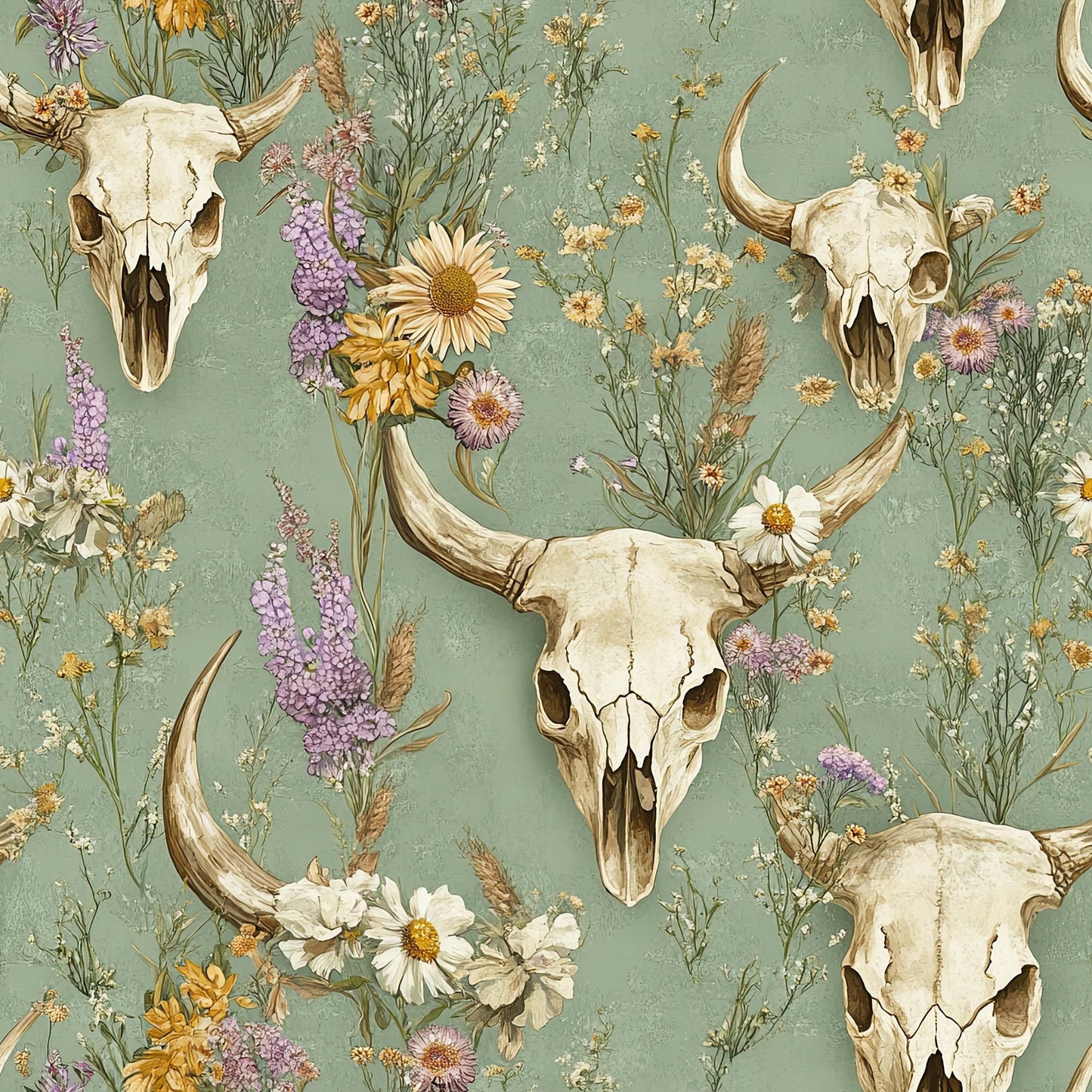 The Western Life Pattern 53 Quilting Cotton Fabric