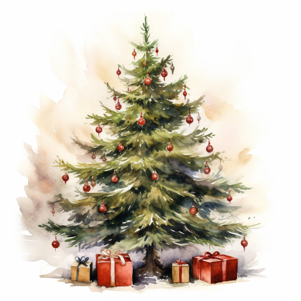 A Country Christmas Fabric Panel 77