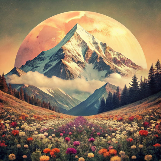 Yellowstone Landscape Fabric Panel 13