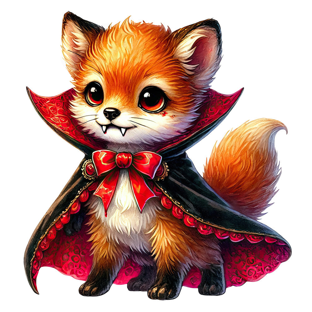 Halloween Wonder Animals Fabric Panel 80