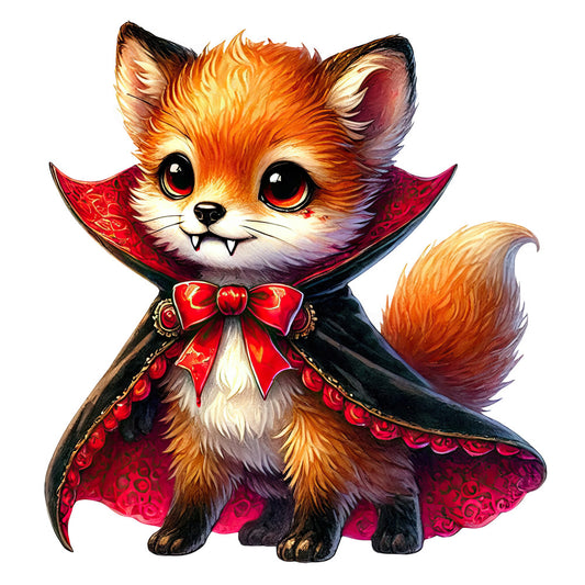 Halloween Wonder Animals Fabric Panel 80