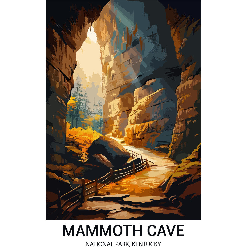 National Parks Posters Fabric Panel 39