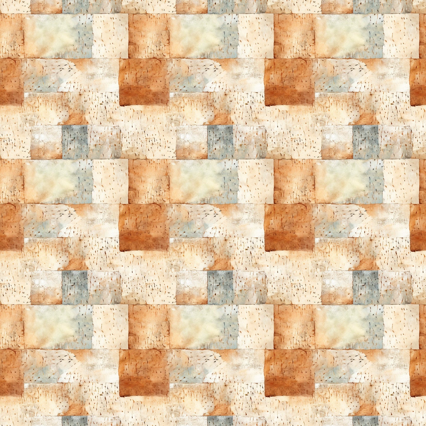 Shabby Rustique Pattern 2 Quilting Cotton Fabric
