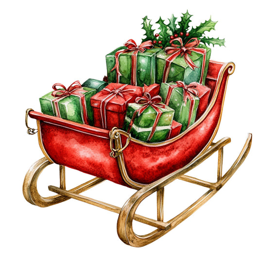 Rustic Christmas Fabric Panel 15