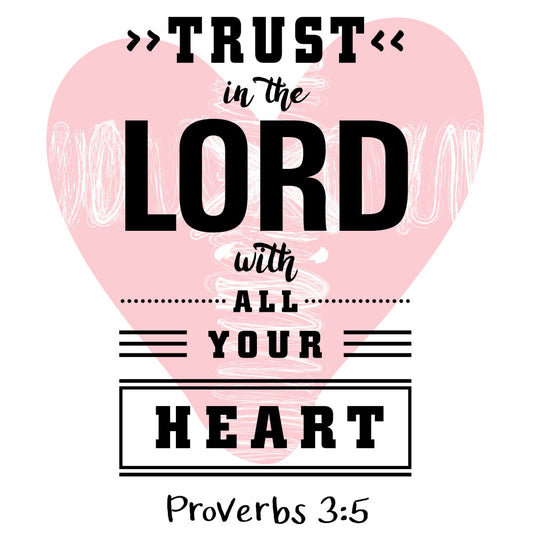 Trust in the Lord Fabric Panel 1