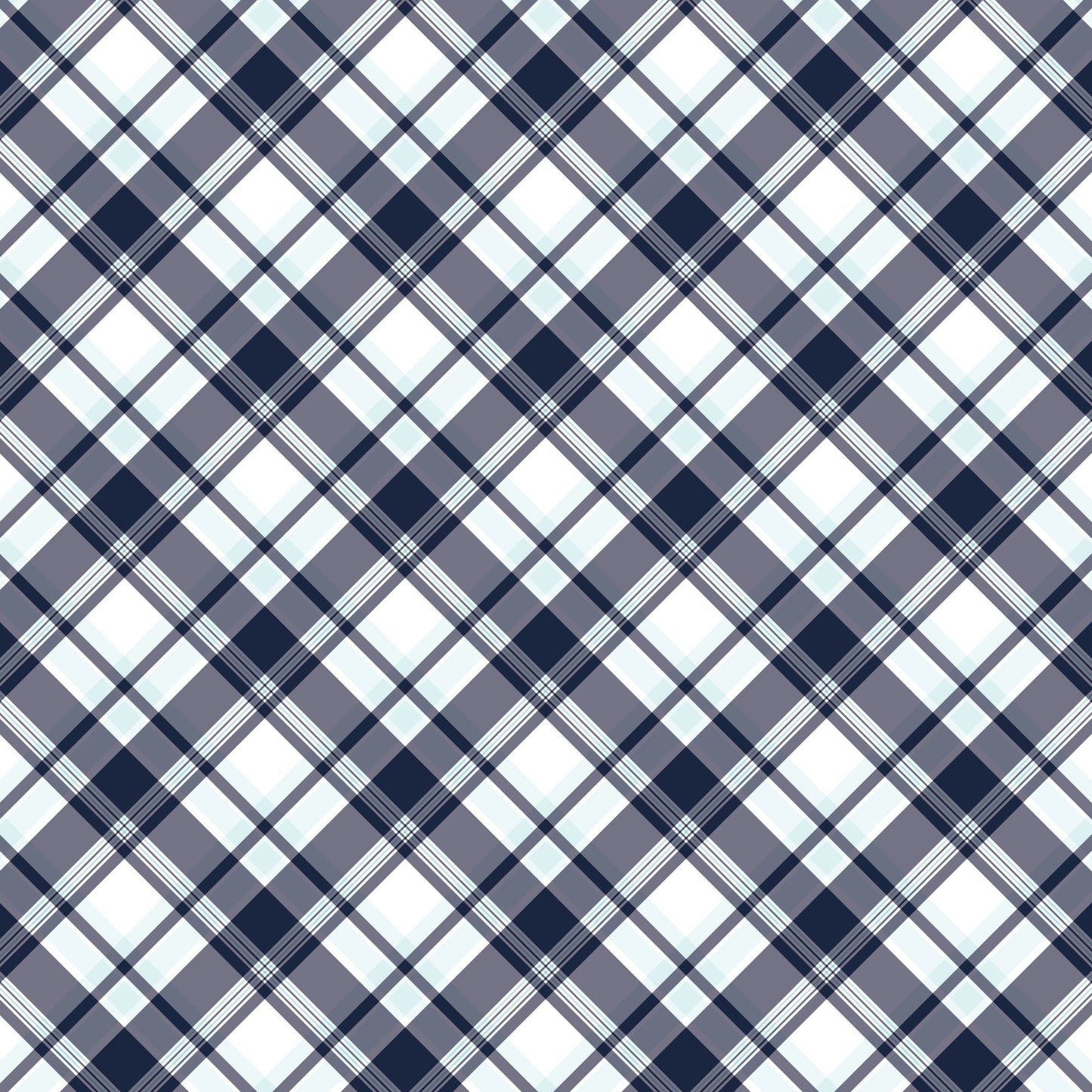 Navy Nautical Sea Pattern 6 Quilting Cotton Fabric
