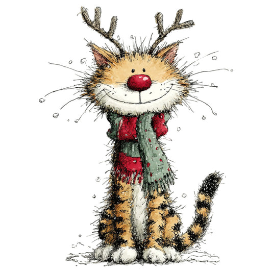 1st Whimsical Christmas Fabric Panel 167