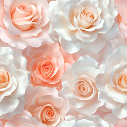 Lush Blooms Pattern 36 Minky Fabric