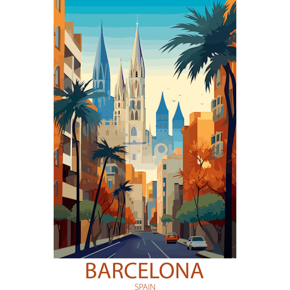 Travel Poster Fabric Panel 17