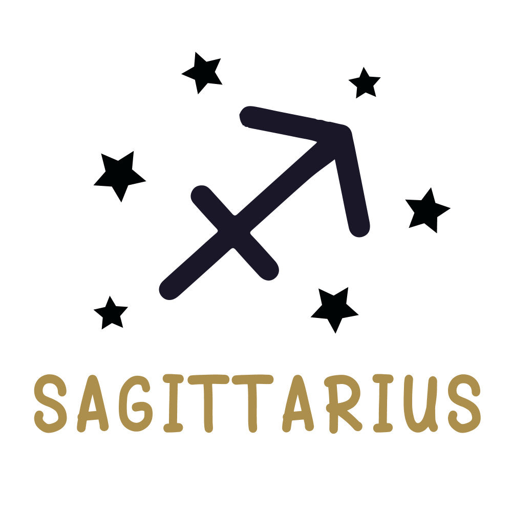 sagittarius, zodiac, astrology, horoscope, archer, celestial, stars, gold, navy blue, dark blue, constellation, modern, geometric, mystical, spiritual, occult, astrology sign, sagittarius zodiac, cosmic, night sky, arrows, symbolism, witchy, boho, bohemian, elegant, sophisticated, wall hanging, home decor