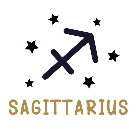 sagittarius, zodiac, astrology, horoscope, archer, celestial, stars, gold, navy blue, dark blue, constellation, modern, geometric, mystical, spiritual, occult, astrology sign, sagittarius zodiac, cosmic, night sky, arrows, symbolism, witchy, boho, bohemian, elegant, sophisticated, wall hanging, home decor