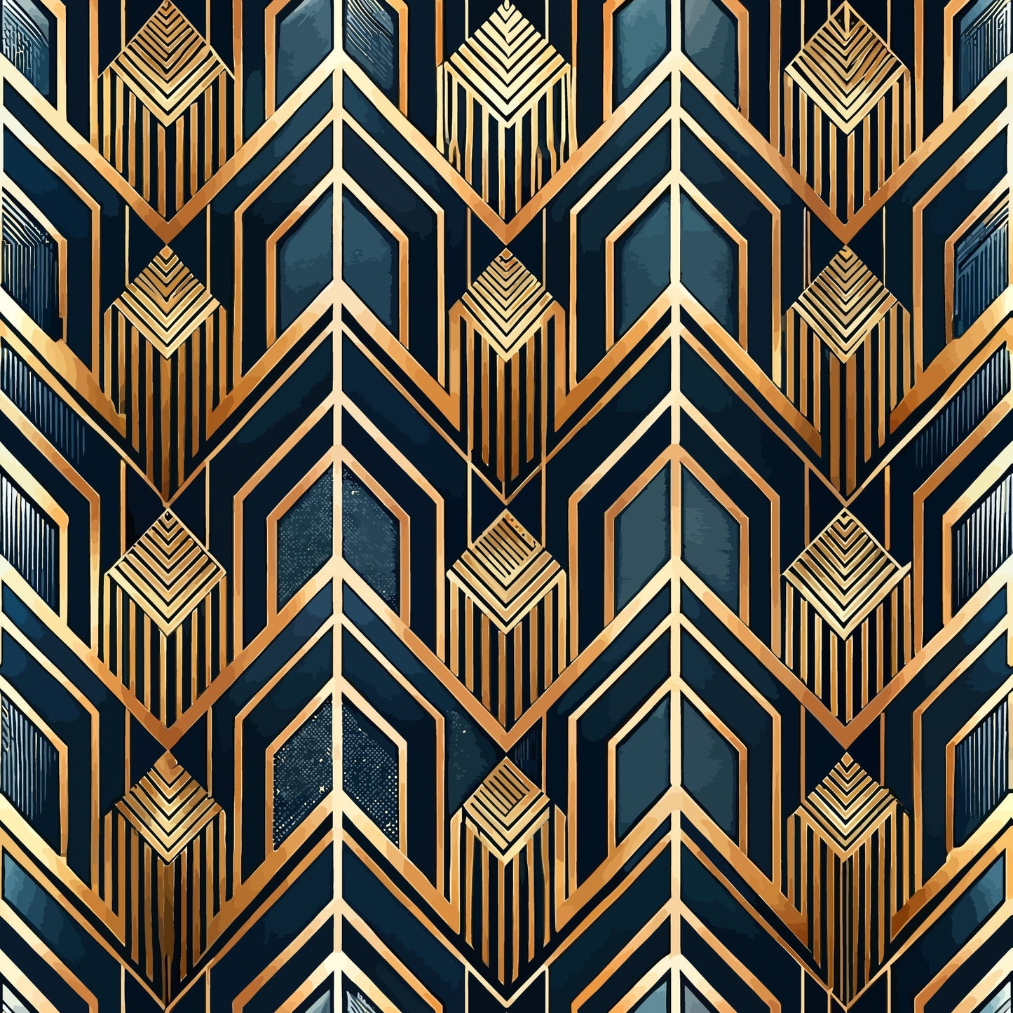 Art Deco Pattern 56 Quilting Cotton Fabric