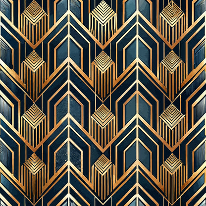 Art Deco Pattern 56 Quilting Cotton Fabric