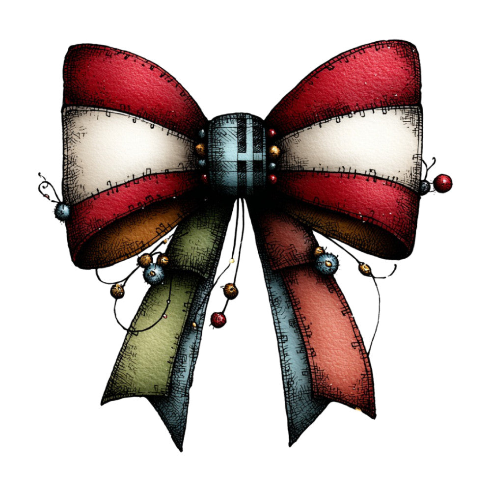 1st Whimsical Christmas Fabric Panel 86