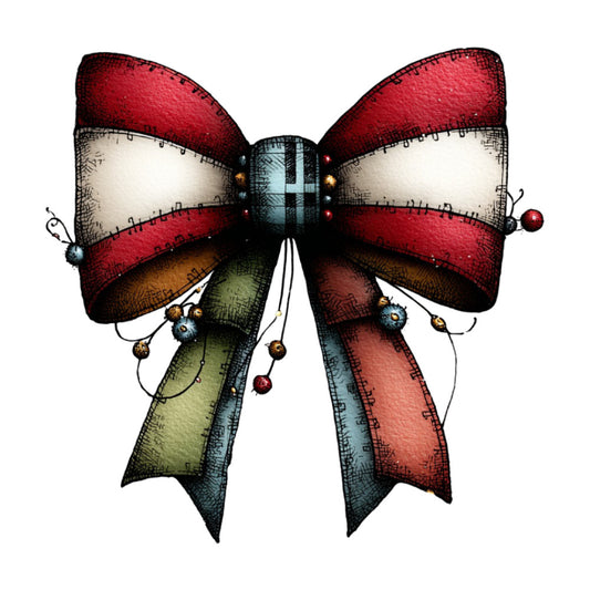 1st Whimsical Christmas Fabric Panel 86