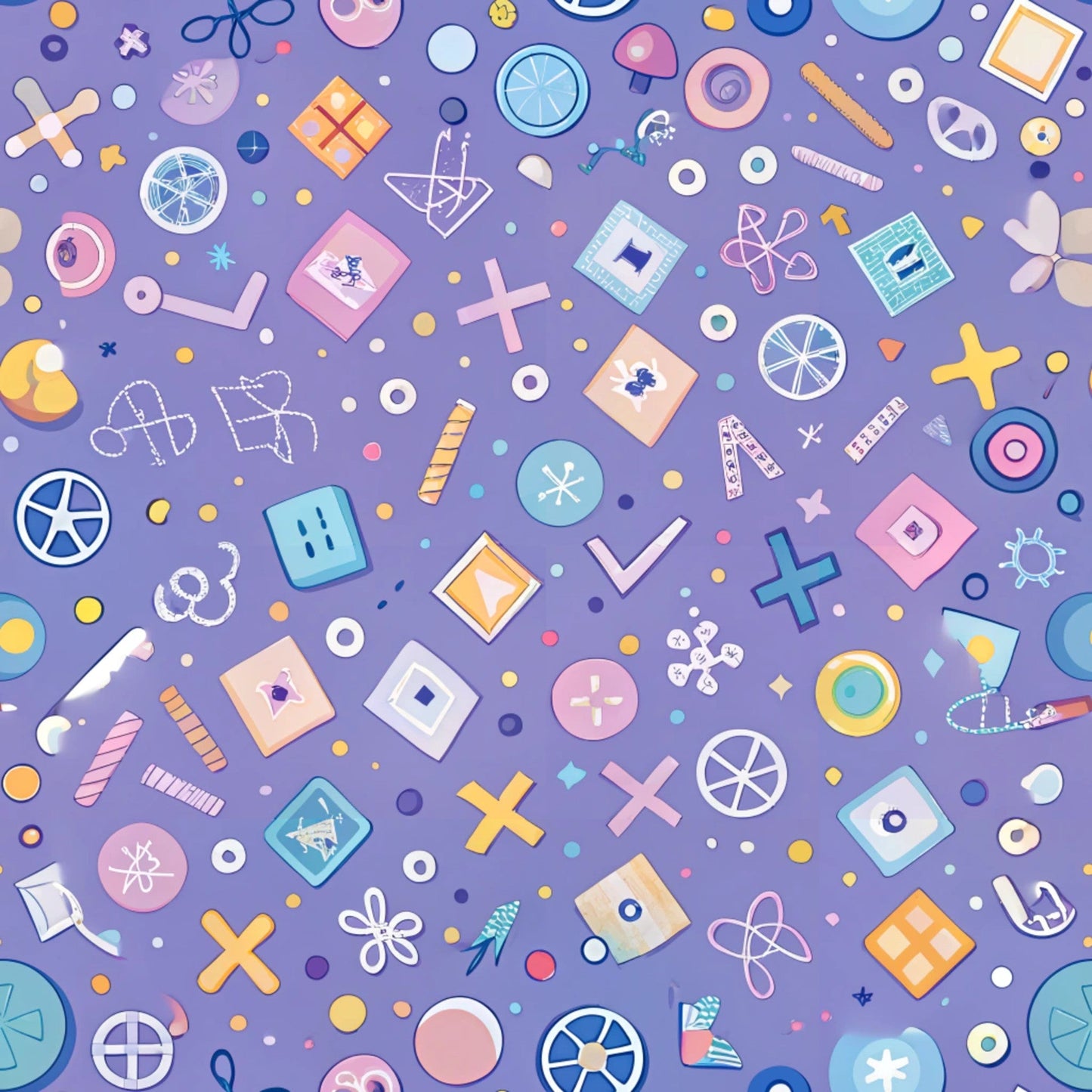 Back to School Pattern 29 Quilting Cotton Fabric