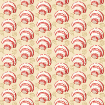 Tropical Shoreline Pattern 2 Minky Fabric