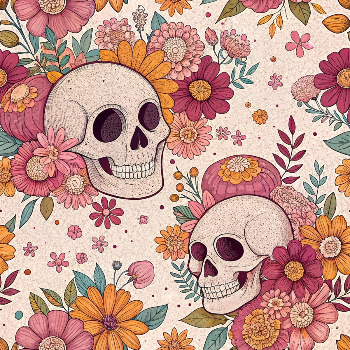 Groovy Ghouls Pattern 16 Minky Fabric