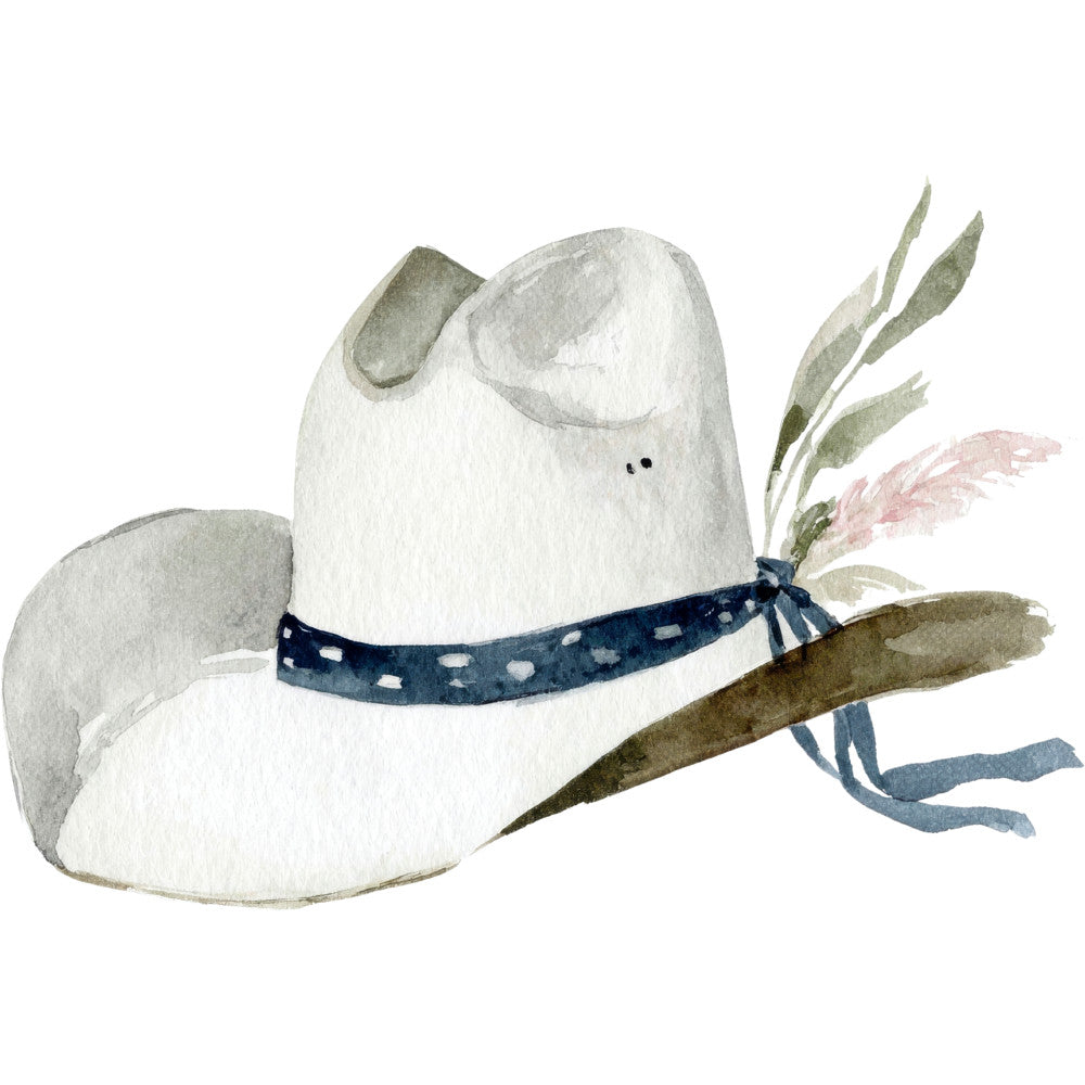 Watercolor Horses Fabric Panel 35