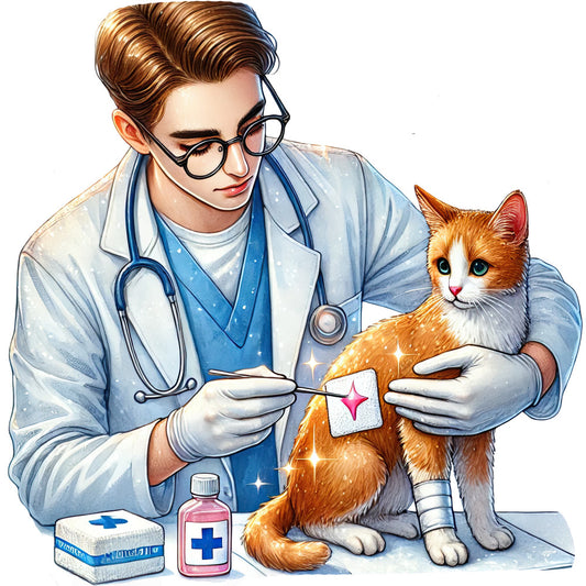Veterinary Clinic Fabric Panel 11