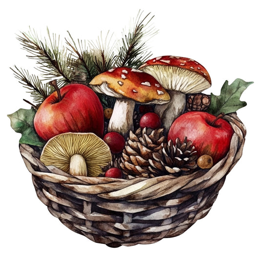 Gothic Cottage Fabric Panel 20