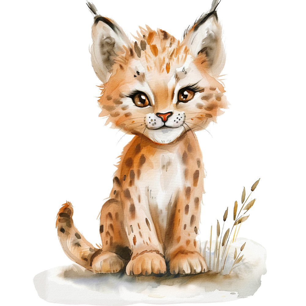 Woodland Animals World Fabric Panel 70