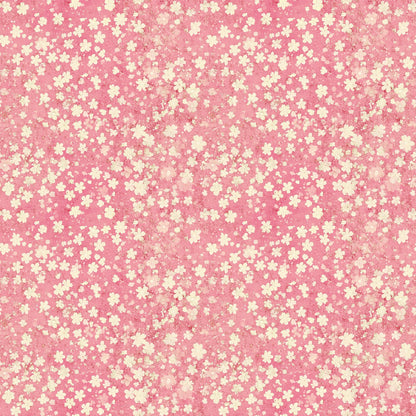 Vintage Pink Patterns Pattern 8 Quilting Cotton Fabric