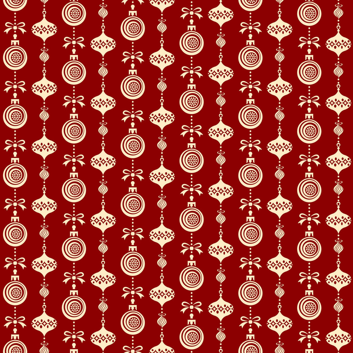 Retro Holiday Cheer Pattern 6 Minky Fabric