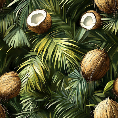Palm Grove Pattern 12 Minky Fabric