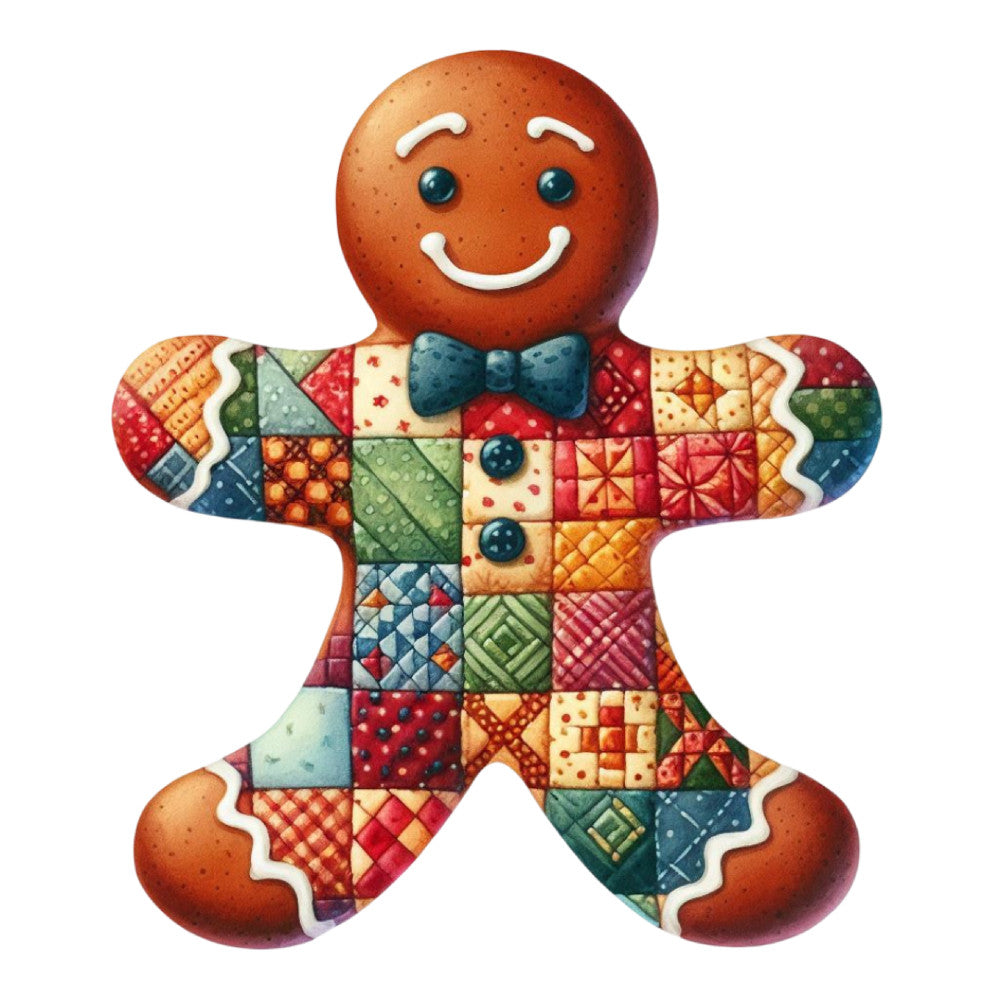 Patchwork Christmas Fabric Panel 19