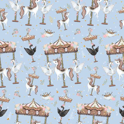 Sweet Ballerina Pattern 6 Quilting Cotton Fabric
