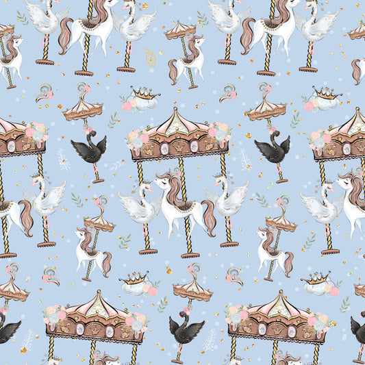 Sweet Ballerina Pattern 6 Quilting Cotton Fabric