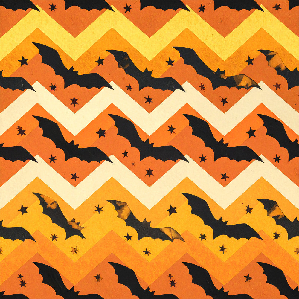 Pumpkin Moon Parade Pattern 16 Minky Fabric