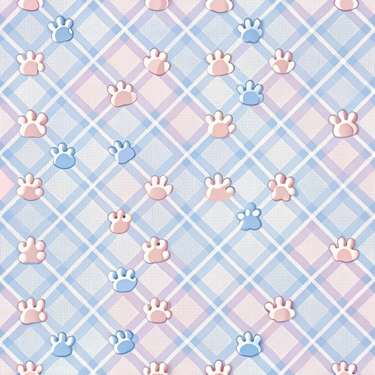 Dog Paws Pattern 14 Quilting Cotton Fabric