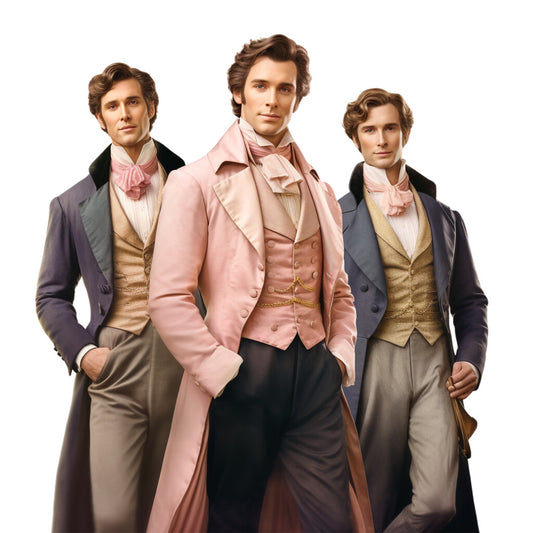 Regency Era Fabric Panel 1