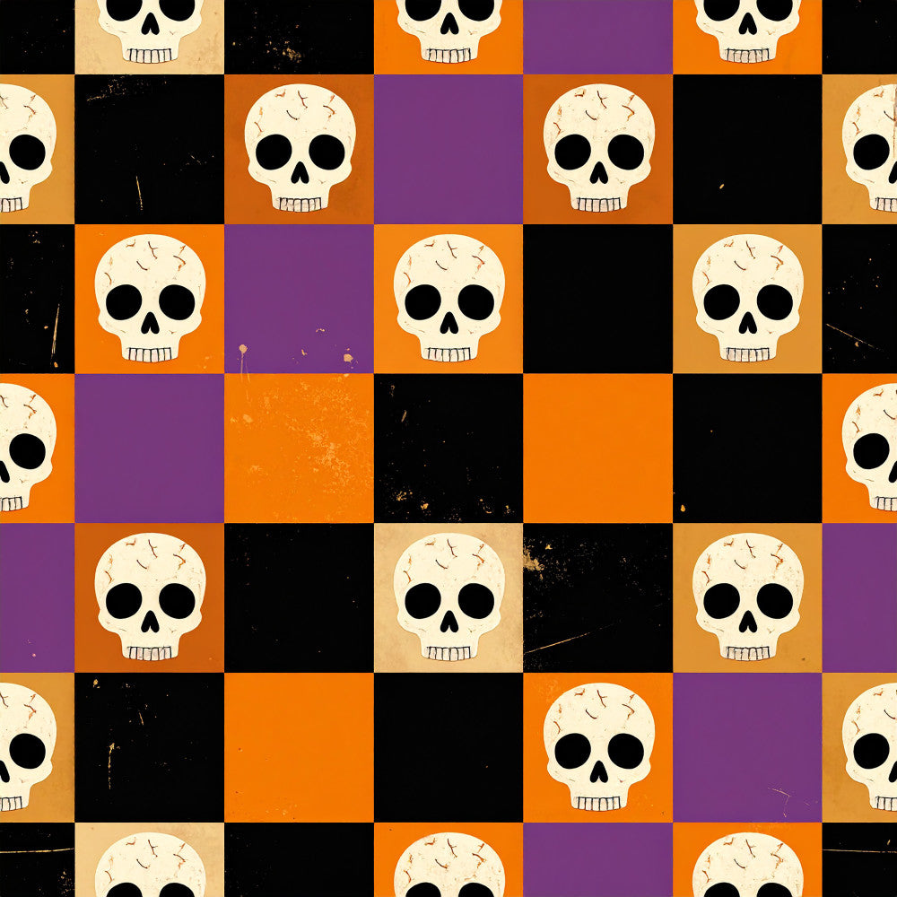 Pumpkin Moon Parade Pattern 1 Minky Fabric