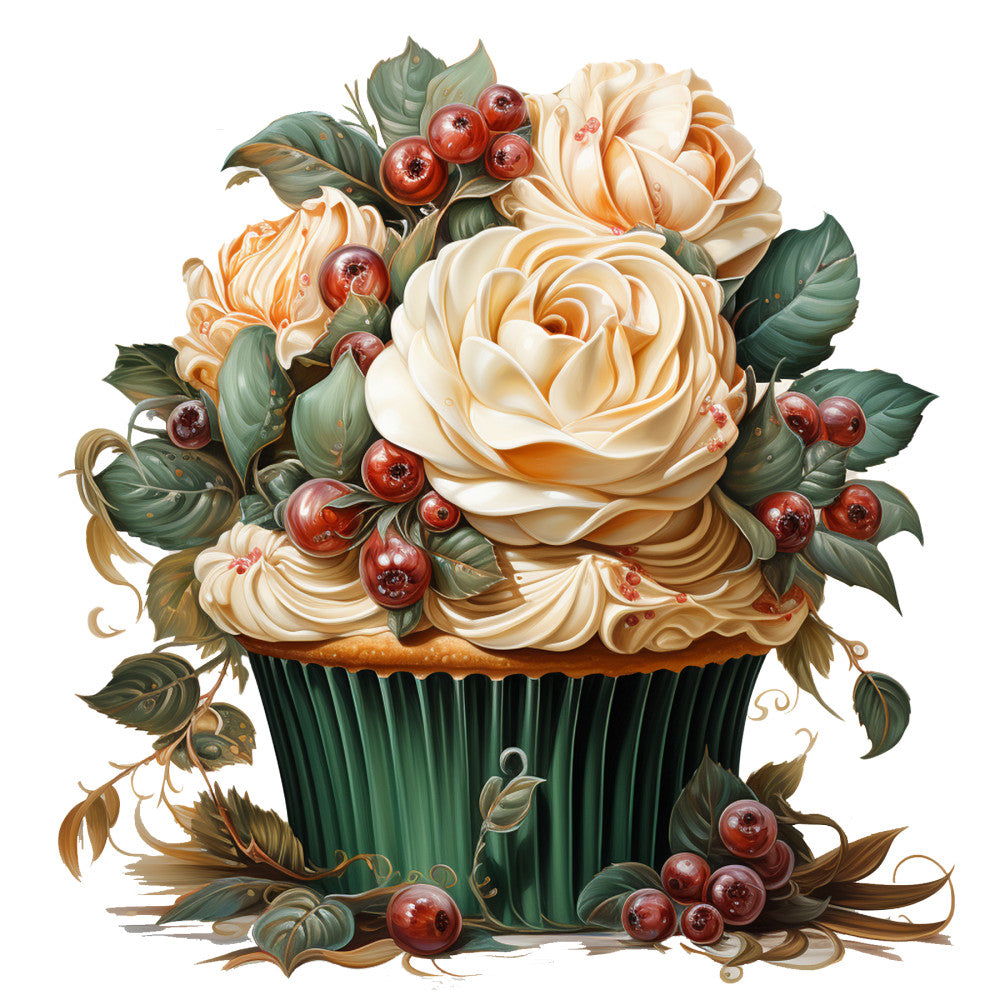 Elegant Christmas Fabric Panel 42