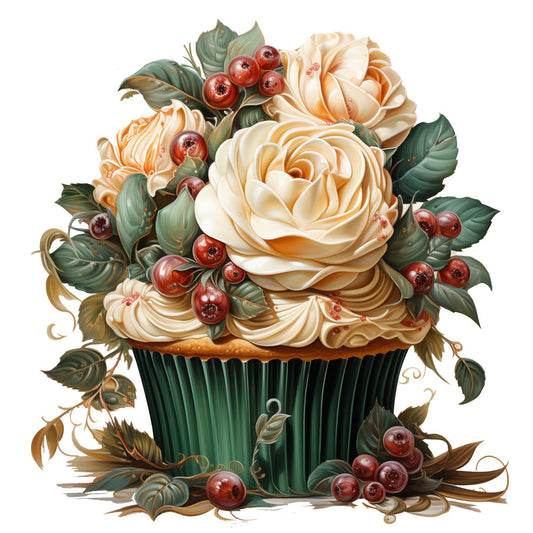 Elegant Christmas Fabric Panel 42