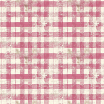 Faded Rose Pattern 5 Minky Fabric