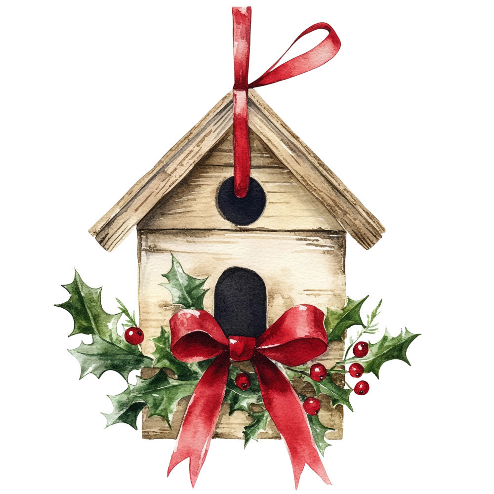 Rustic Christmas Fabric Panel 23