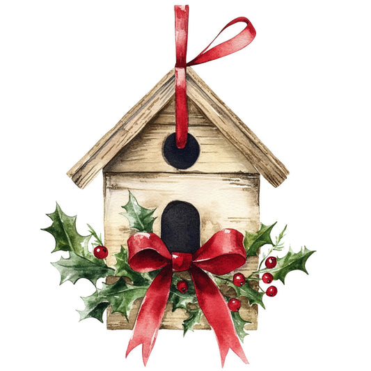 Rustic Christmas Fabric Panel 23