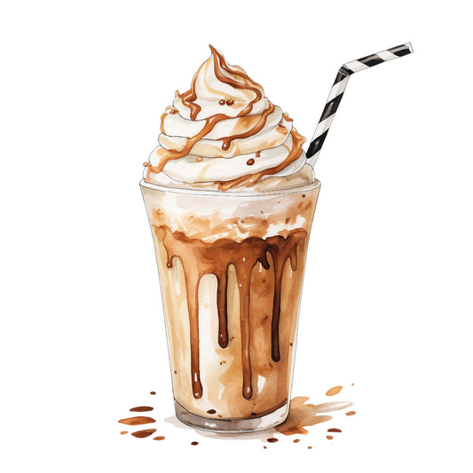 Coffee Elements Fabric Panel 13