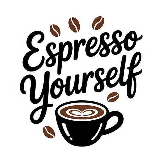 Coffee Quotes Fabric Panel 12