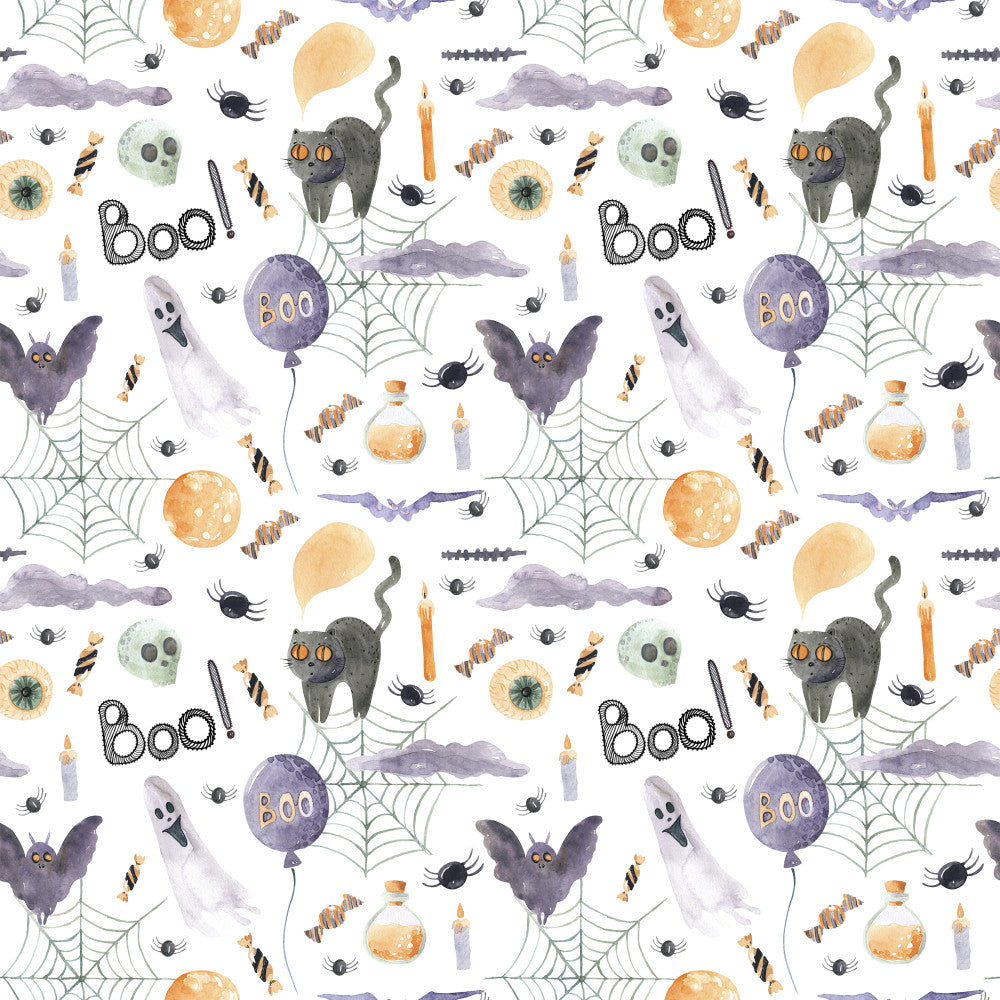 Moonlit Mischief Pattern 3 Minky Fabric