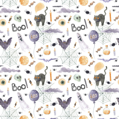 Moonlit Mischief Pattern 3 Minky Fabric