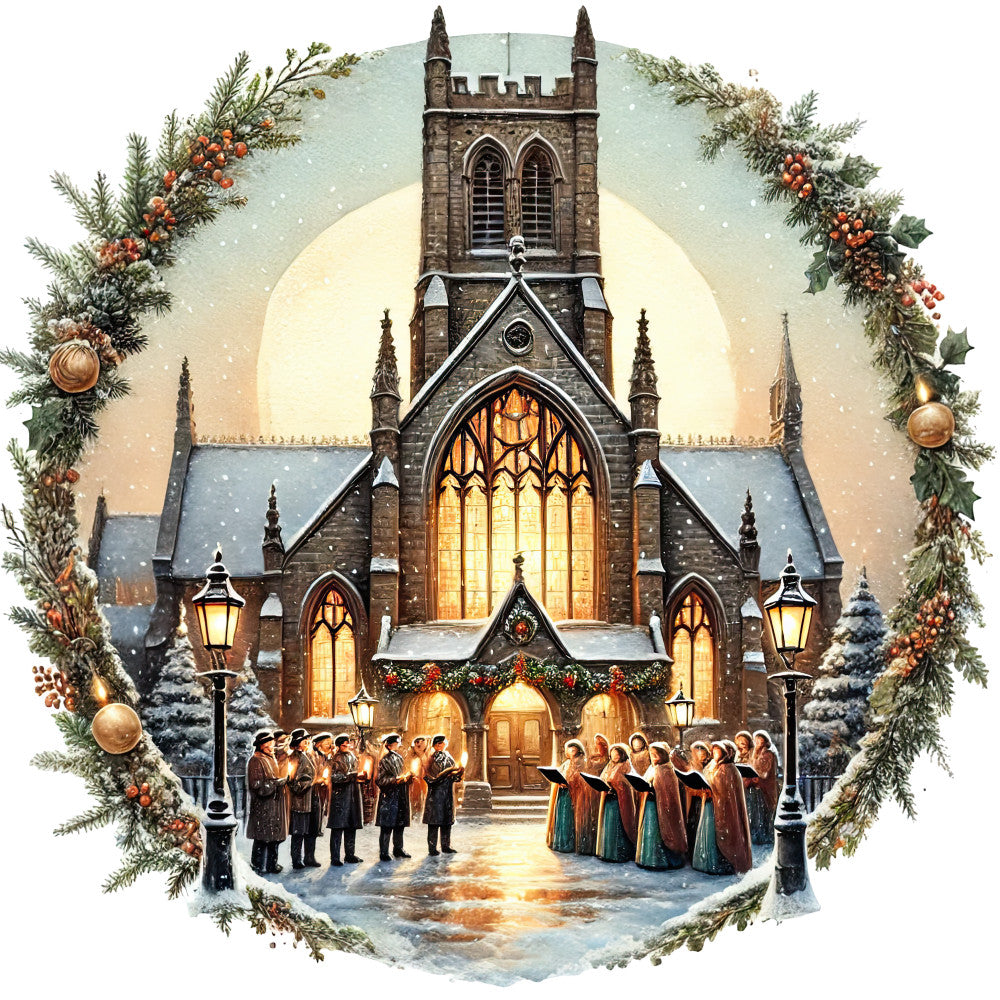 Christian Churches Fabric Panel 19