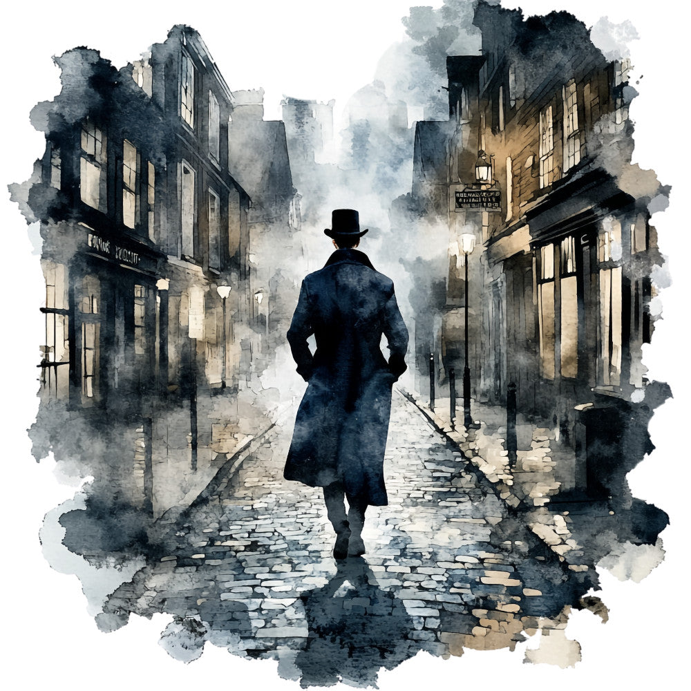 Sherlock Holmes Fabric Panel 27