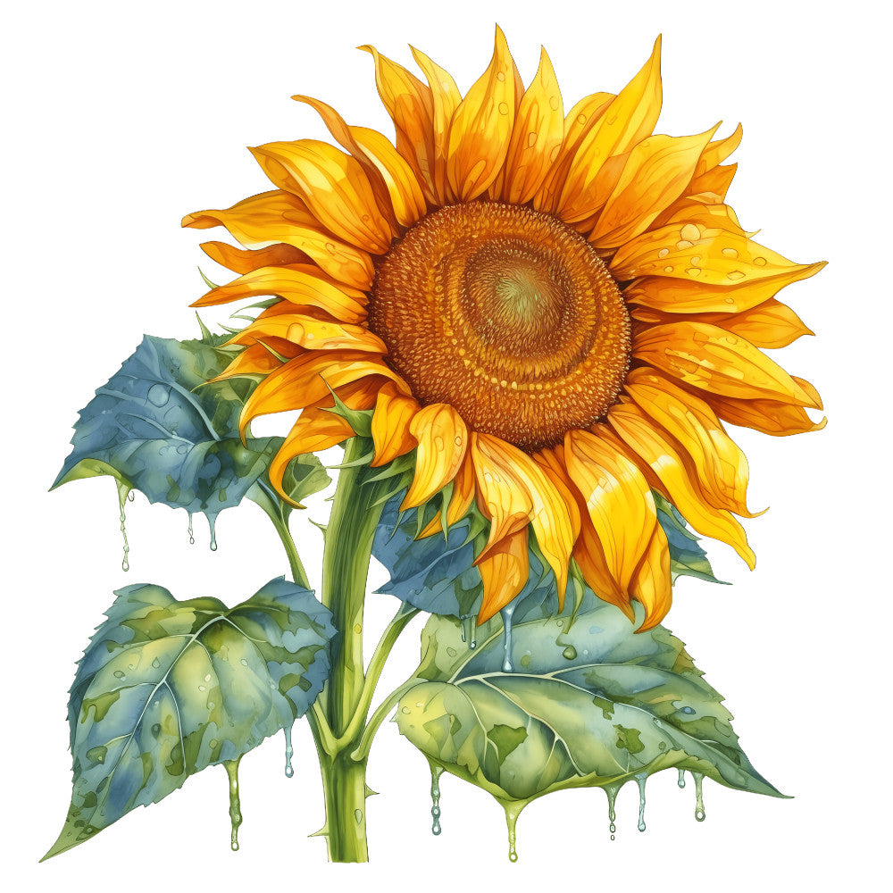 Summer Sunflowers Fabric Panel 15