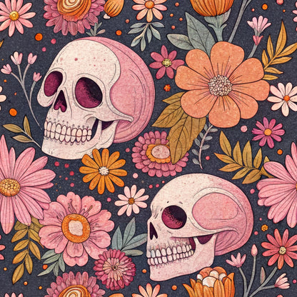 Groovy Ghouls Pattern 15 Minky Fabric