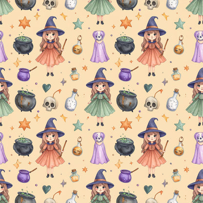 Twilight Enchanted Halloween Pattern 23 Minky Fabric